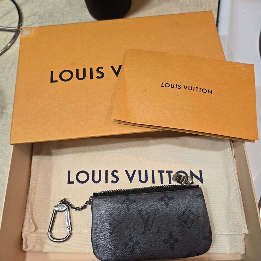 Louis Vuitton Black Monogram Pouch